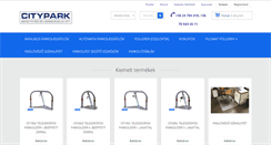 Desktop Screenshot of parkolasgatlok.hu
